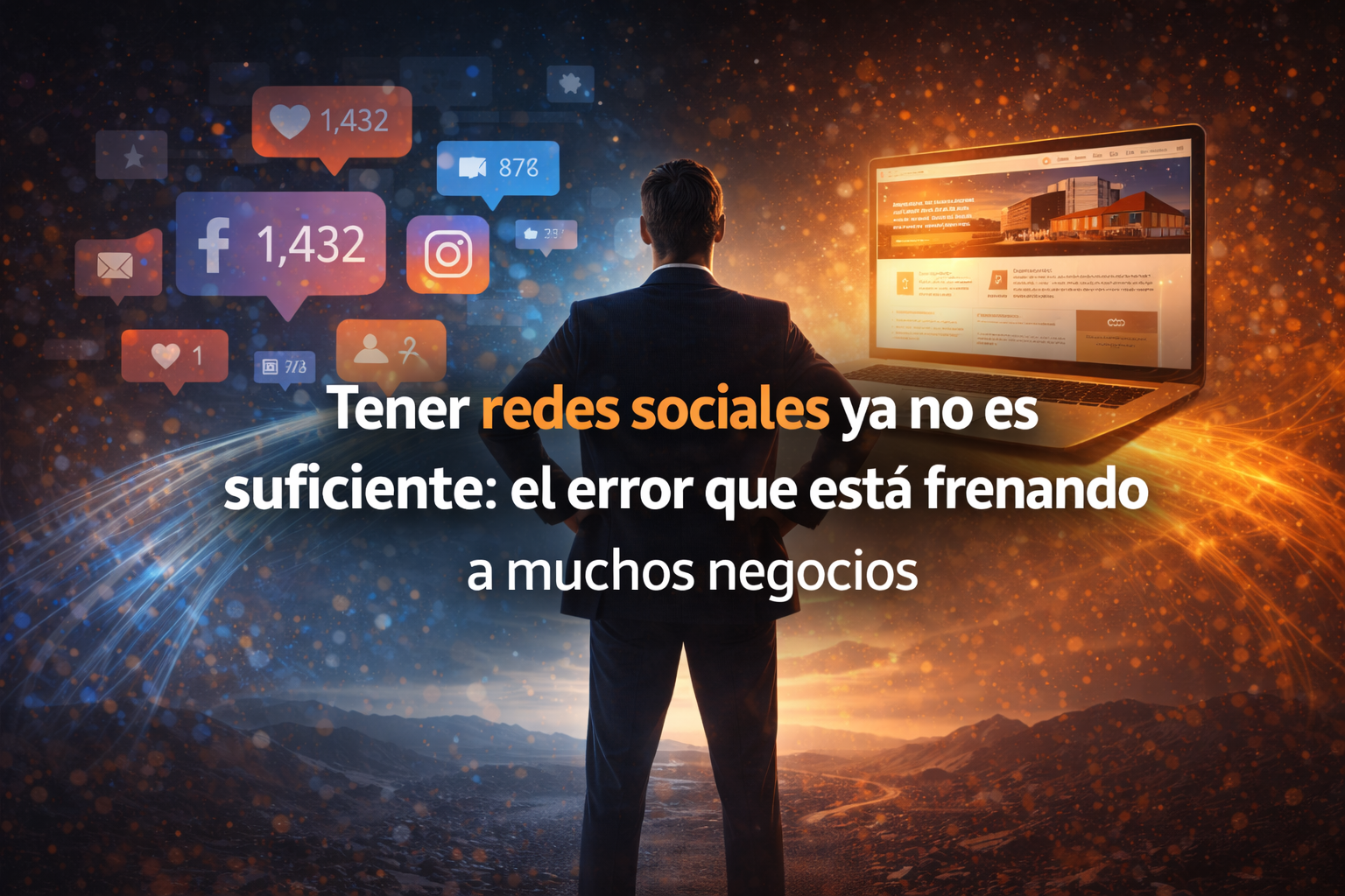 Tener redes sociales ya no es suficiente: el error que está frenando a muchos negocios